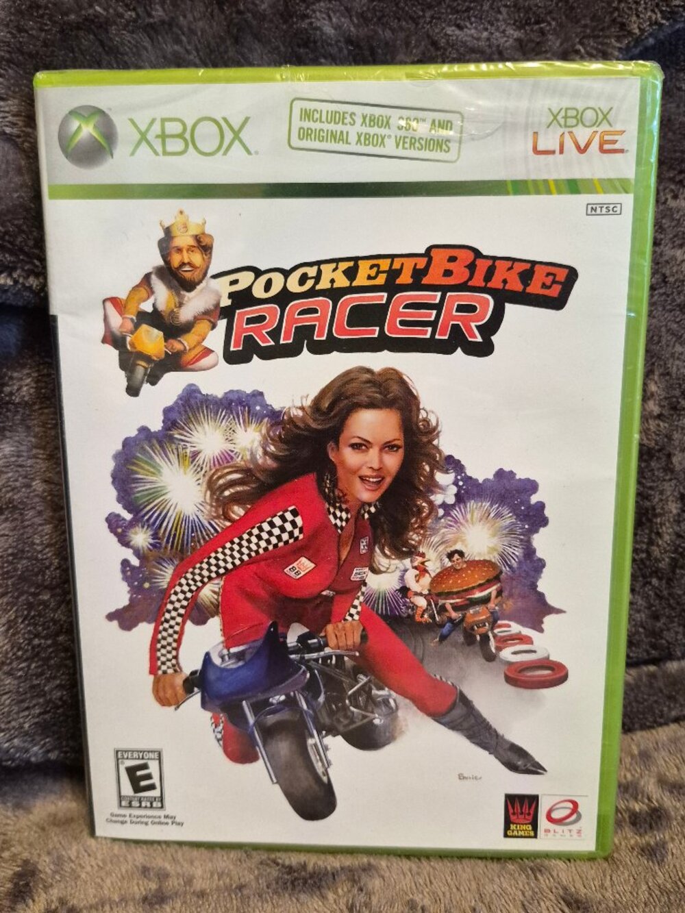 Pocketbike Racer - Burger King Game (Microsoft Xbox 360, 2006)